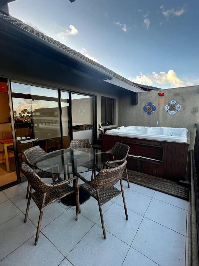 Flat Duplex De Luxo Em Muro Alto Com Jacuzzi Privativa Pôrto das Galinhas 外观 照片